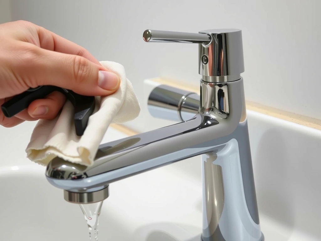 Before cleaning a fixture